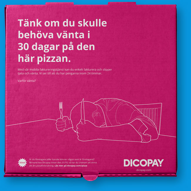 Pizzakartong Dicopay